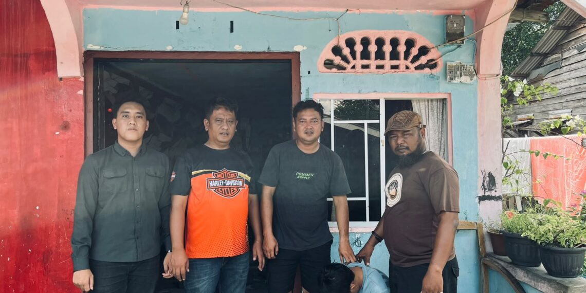 Polsek Tebing Ringkus Pencuri Aki Genset RSBT