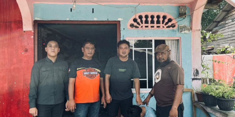Polsek Tebing Ringkus Pencuri Aki Genset RSBT