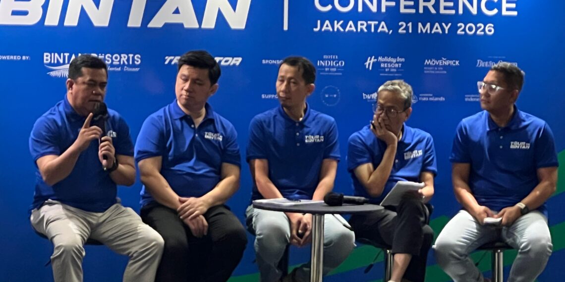 Konferensi Pers Tour de Bintan 2026 di Jakarta, Sekda Ronny: Ajang Balap Dunia Sekaligus Etalase Pariwisata Bintan