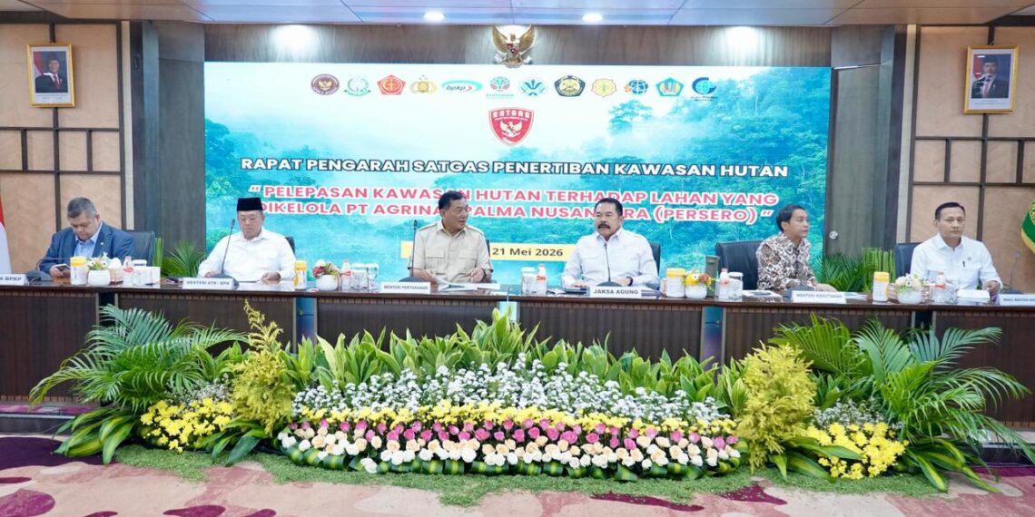 Jadi Bagian dari Satgas PKH, Kementerian ATR/BPN Kawal Kepastian Hukum dan Tata Kelola Kawasan Hutan