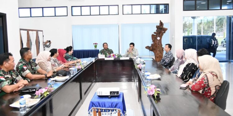 Lanud RSA dan Disdikbud Natuna Perkuat Pengembangan TK Angkasa Berbasis Digital