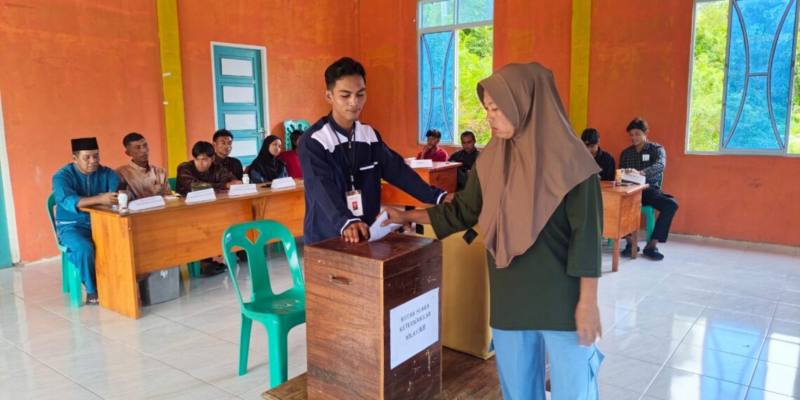 Demokrasi Desa Air Biru Berjalan Kondusif, Badri: Pemilihan BPD 2026–2034 Sukses Digelar