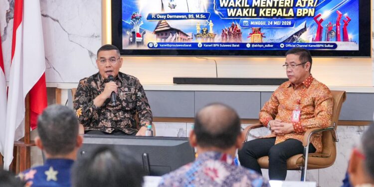 Sambangi Sulbar, Wamen Ossy Imbau GTRA Jadi Kunci Penyelesaian Konflik Pertanahan di Daerah