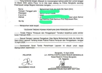 SP2HP Tak Kunjung Datang, Nasib Laporan Rp300 Juta di Polres Bengkalis Jadi Tanda Tanya