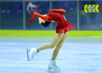 Atlet muda figure skating Indonesia, Aria Frances Wongso