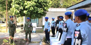 Danpuspomau Kunjungi Lanud RSA Natuna, Ingatkan Integritas dan Loyalitas Prajurit