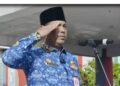 Sekretaris Daerah Kabupaten Kepulauan Anambas, Sahtiar, S.H.,M.M selaku Inspektur Upacara memimpin Upacara Peringatan Hari Kebangkitan Nasional (Harkitnas) ke 118 Tahun 2026, kegiatan ini berlangsung di Halaman Kantor Bupati Kepulauan Anambas