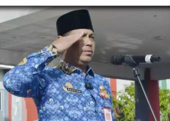 Sekretaris Daerah Kabupaten Kepulauan Anambas, Sahtiar, S.H.,M.M selaku Inspektur Upacara memimpin Upacara Peringatan Hari Kebangkitan Nasional (Harkitnas) ke 118 Tahun 2026, kegiatan ini berlangsung di Halaman Kantor Bupati Kepulauan Anambas