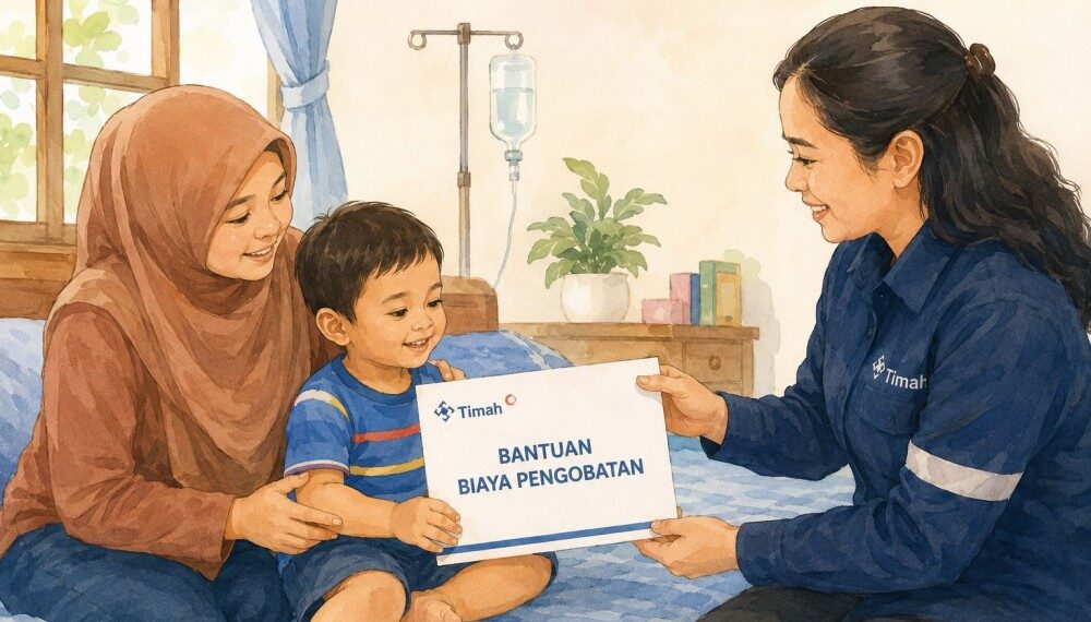 PT TIMAH Salurkan Bantuan Pengobatan untuk Warga, Ringankan Beban Pasien Jantung Bawaan hingga Korban Kecelakaan