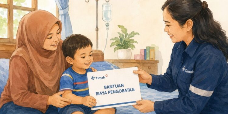 PT TIMAH Salurkan Bantuan Pengobatan untuk Warga, Ringankan Beban Pasien Jantung Bawaan hingga Korban Kecelakaan