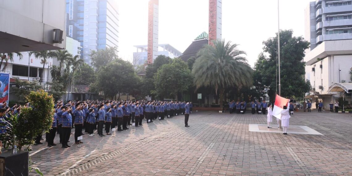 Jadi Simbol Nilai Luhur, Kementerian ATR/BPN Laksanakan Upacara Hari Lahir Pancasila