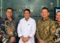 Bupati Anambas Aneng bersamajajaran DJPK KKP, termasuk Direktur Pesisir dan Pulau-Pulau Kecil, Dr. Ahmad Aris, S.P., M.Si. usai pertemuan