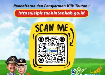 Lewat Si-Pintar, SPMB Online Bintan 2026-2027 Resmi Dibuka, Orang Tua Diminta Siapkan Berkas Sejak Dini