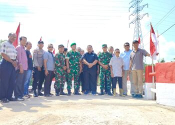TNI Hadirkan Jembatan ARMCO 10 Meter, Warga Toapaya Selatan Kini Lebih Mudah Angkut Hasil Tani
