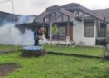 PT TIMAH Kundur Rutin Fogging, Cegah Penyebaran DBD Musim Hujan