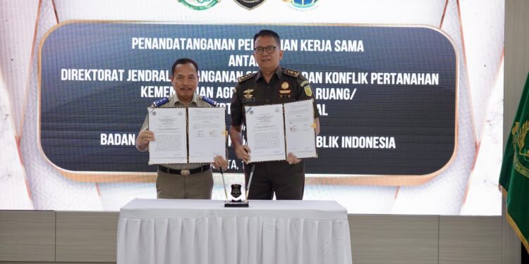 Kementerian ATR/BPN dan Kejaksaan Agung Perkuat Pengamanan Aset untuk Pulihkan Hak Korban dan Kerugian Negara