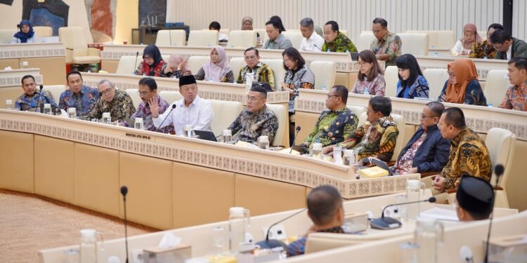 Bahas Rencana Kerja Tahun Anggaran 2027 dengan Komisi II DPR RI, Menteri Nusron Usulkan Pagu Anggaran Rp10 Triliun