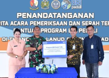 BRI Peduli Renovasi Arena Bermain TK Angkasa Lanud RSA Natuna