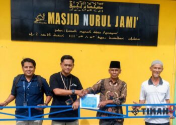 Tenda Pemakaman Jadi Kenyataan! Warga Perayun Kundur Barat Terima Bantuan PT TIMAH