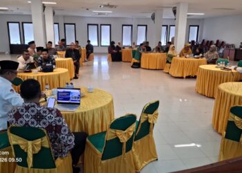 Ikatan Cendekiawan Muslim Indonesia (ICMI) Organisasi Daerah (Orda) Natuna saat menggelar Talkshow Strategis Pendidikan dan Keumatan dalam rangka Refleksi Tahun Baru Islam 1448 Hijriah.