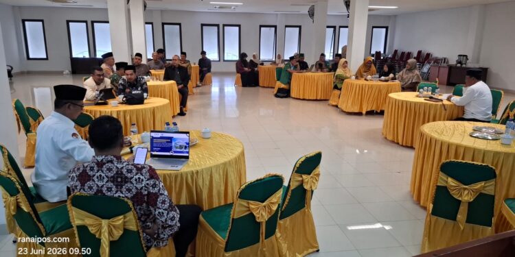 Ikatan Cendekiawan Muslim Indonesia (ICMI) Organisasi Daerah (Orda) Natuna saat menggelar Talkshow Strategis Pendidikan dan Keumatan dalam rangka Refleksi Tahun Baru Islam 1448 Hijriah.