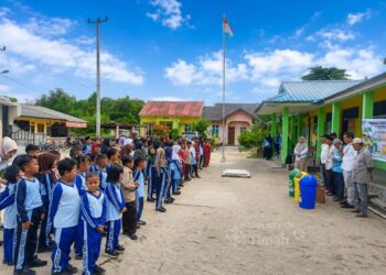 Tanamkan Kepedulian Lingkungan Sejak Dini, PT TIMAH Edukasi Siswa SD di Kundur Barat