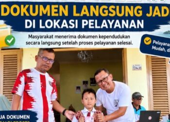 Terjang Laut 18 Jam, STV Disdukcapil Bintan Layani Warga Tambelan dan Terbitkan 589 Dokumen