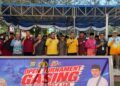 Semarak Hari Bhayangkara ke-80, Polres Natuna Gelar Turnamen Gasing Antar Pelajar