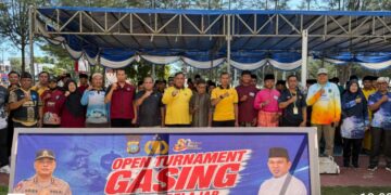 Semarak Hari Bhayangkara ke-80, Polres Natuna Gelar Turnamen Gasing Antar Pelajar