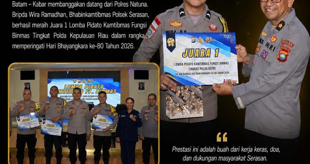 Dari Mimbar Masjid ke Juara Polda, Kiprah Inspiratif Bripda Wira