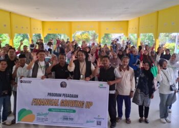 Kolaborasi di Ujung Negeri, BPJS Ketenagakerjaan, Pegadaian, dan PWI Natuna Hadirkan Edukasi Keuangan dan Perlindungan Pekerja di Mekar Jaya