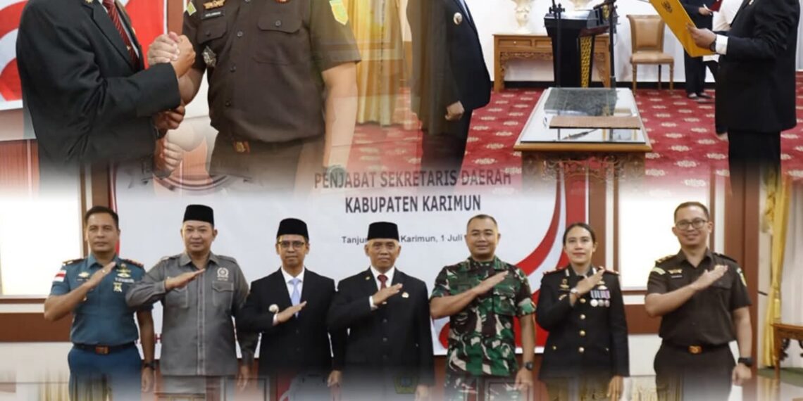 Dukung Pemerintahan Bersih, Kejari Karimun Hadiri Pelantikan Pj Sekda