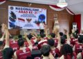 Jadi Pembicara di Diklat Pratama DPP GMPK, Menteri Nusron: Nasionalisme Menjadikan Bangsa yang Kuat