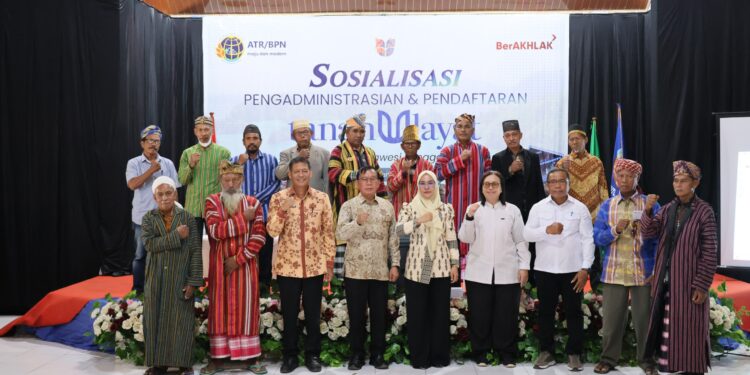 Sosialisasi Pengadministrasian dan Pendaftaran Tanah Ulayat, Bekali Masyarakat Hukum Adat Buton Selatan Soal Tahapan Sertipikasi