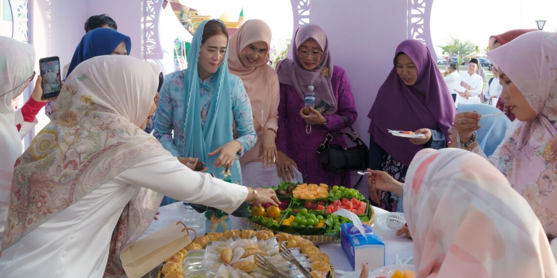 Hadiri Pembukaan Bazar MTQ XII Kepri, Sinta Aneng Dorong Produk UMKM Anambas Makin Dikenal