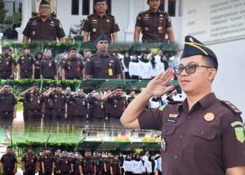 Apel Pagi Kejari Karimun, Kasi Intelijen Herlambang Adhi Nugroho: Jadikan 6 Bulan Ke Belakang Sebagai Bahan Evaluasi