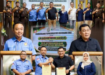 Perkuat Perlindungan Pekerja, Kejari Karimun Perpanjang MoU dengan BPJS Ketenagakerjaan