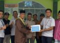 PT TIMAH Salurkan Bantuan Paving Blok untuk Masjid Nurul Huda Kundur Barat