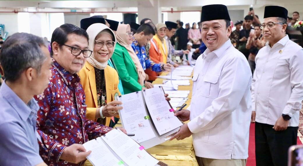 Gandeng 28 Kampus, Menteri Nusron Targetkan 14 Ribu Sertipikasi Tanah Wakaf di Sulsel Rampung dalam Satu Tahun