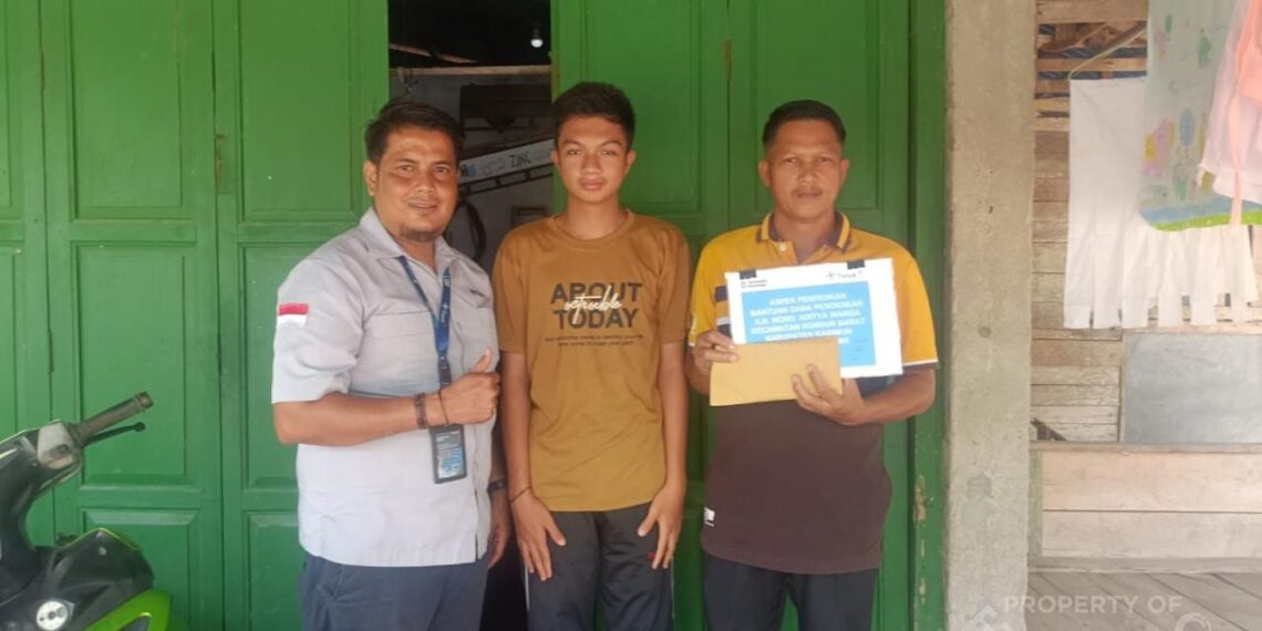 PT TIMAH Bantu Siswa Berprestasi di Kundur Barat Lanjutkan Sekolah