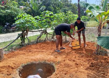 Harapan Warga Busung Mengalir Bersama Pembangunan Sumur TMMD Ke-129 Kodim 0315/TPI