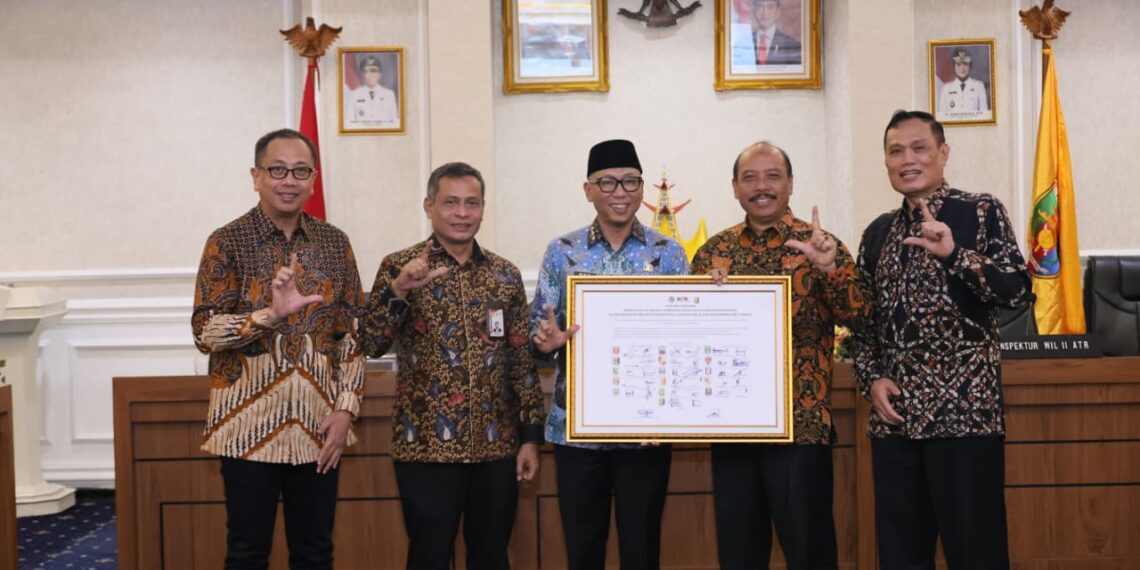 Wujud Komitmen Perubahan, Kementerian ATR/BPN Tawarkan Optimalisasi Kerja Sama dengan Pemda se-Lampung