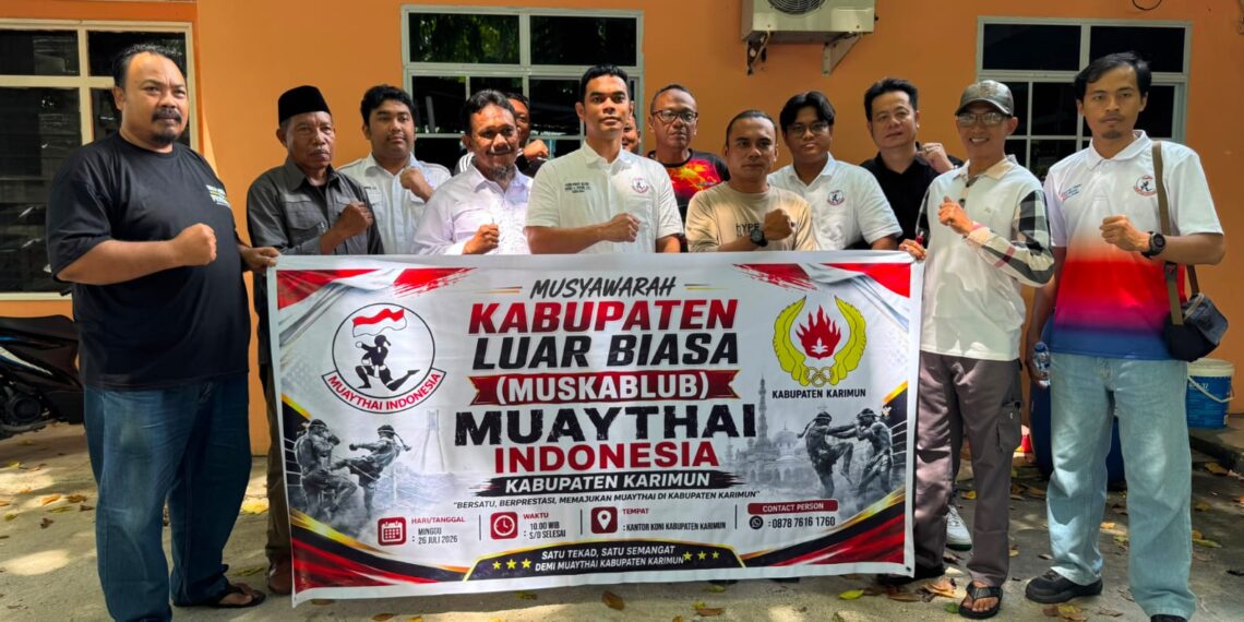 Suzandy Gantikan Feri Setiawan Jadi Ketua Muaythai Karimun, Target Bina Atlet Usia Dini