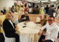 Ketua Dewan Kehormatan PWI, Atal S Depari (kiri), Ketua Umum PWI, Akhmad Munir, Sekretaris DK PWI, Nurcholis MA Basyar, Ketua Umum KJK, Ady Indra Pawennari.
