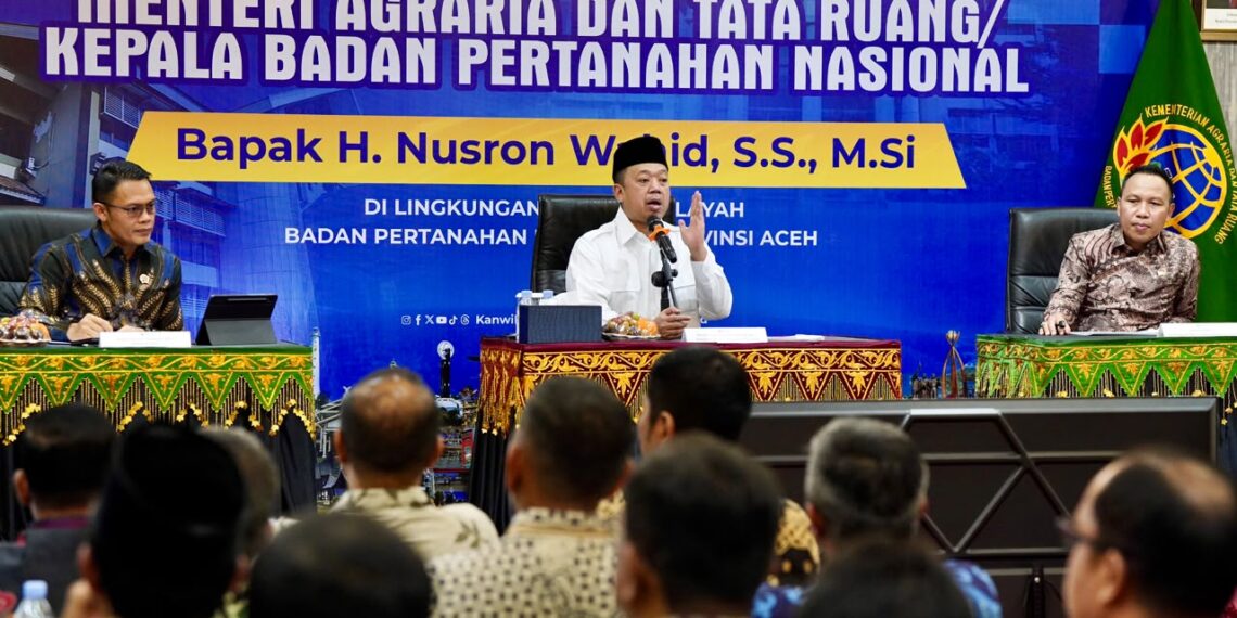 Menteri ATR/Kepala BPN: Transformasi Layanan Pertanahan Harus Berorientasi pada Kepuasan Masyarakat