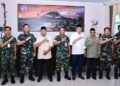 Danlanud Raden Sadjad Terima Audiensi BAZNAS Natuna, Perkuat Sinergi Pengelolaan Zakat Melalui UPZ