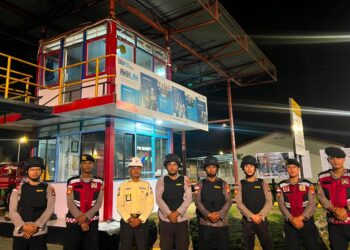 Patroli Malam Polres Natuna Sasar Titik Rawan, Perkuat Kamtibmas dan Kenalkan Layanan 110