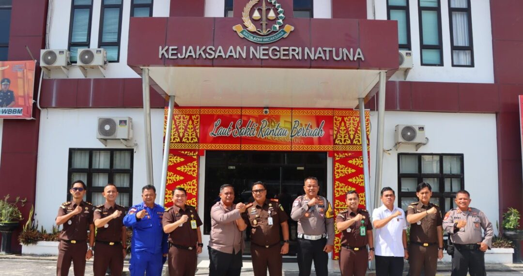 Kapolres Natuna Perkuat Sinergi Penegakan Hukum Lewat Silaturahmi dengan Kejaksaan Negeri
