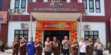Kapolres Natuna Perkuat Sinergi Penegakan Hukum Lewat Silaturahmi dengan Kejaksaan Negeri