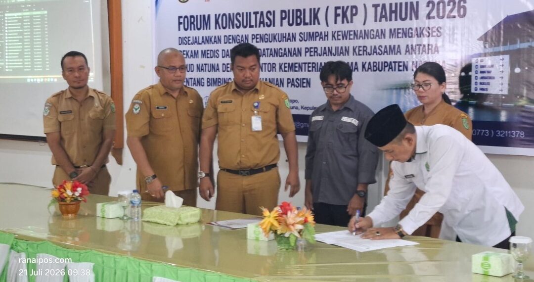 RSUD Natuna Perkuat Layanan, Gandeng Kemenag untuk Bimbingan Rohani Pasien